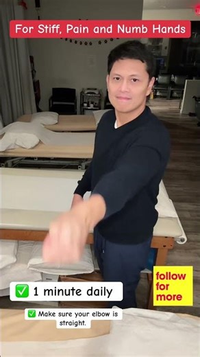 Radial Deviation Exercise for Overworked Hands, Arthritis and Carpal Tunnel Syndrome.(only 1 minute)