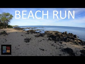 Virtual Running Jogging Scenery For Treadmill | Hawaii Coastline Run | Resorts, Beaches and Lava