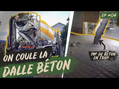 Pouring a concrete SLAB | Renovation - EP #04