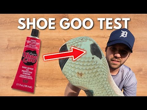 Fixing Running Shoes with Shoe Goo - Seams and Outsole Repair