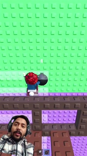 Insane Roblox Clutch 😱 Bomb Tower Escape | 999 IQ Trick in Roblox #shorts