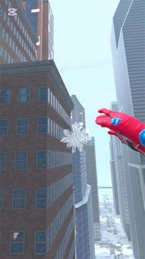 playing Spider-Man on VR