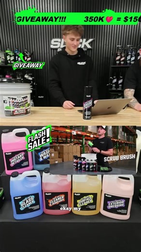 Slick Products Multi-Surface Exterior Dressing – Restores, Protects & Shines Vinyl, Rubber & Plastic – Non-Greasy Silky Finish with Fresh Grape Scent