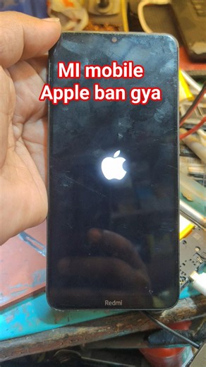 Mi Mobile Me Apple Logo 😱 | Android Bana iPhone #funny #indianlaughs #comedy #mobile #iphone #apple