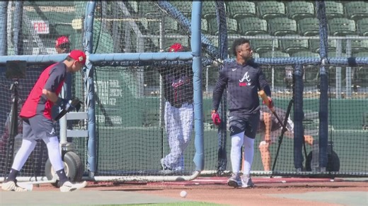 Braves baseball is officially back | What we learned from first day of workouts at spring training