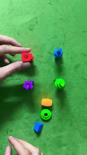 ColorCute Rainbow Balls Sorting 🌈 Relaxing Beads Video #colors