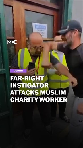 Muslim charity worker attacked by far-right instigator