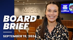 Arlington ISD Board of Trustee Leanne Haynes recaps last night’s board meeting. Highlights from the meeting include the board receiving an overview of routine policy updates recommended by the Texas Association of School Boards. They approved the monthly financial report on operations through July. They also approved the contractor and budget for the 2019 Bond project at Fitzgerald Elementary to renovate the school’s HVAC system. And finally they approved spending bond funds for new school buses