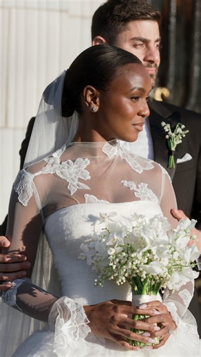 Black women White men - BWWM on Instagram: "Beautiful. Congratulations @devapollon ✨ #couplegoals #wedding #couture #instalike #viral"