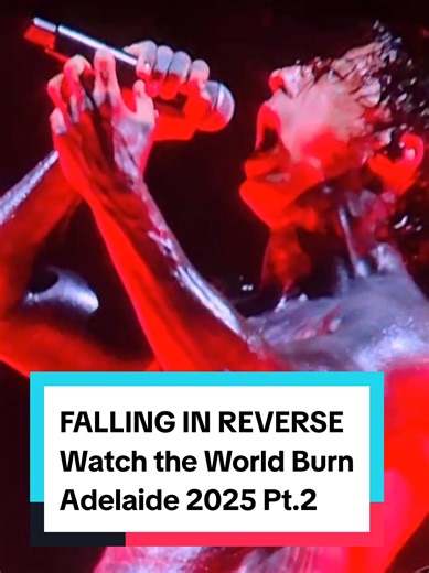 Falling in Reverse: Epic Concert Finale in Adelaide 2025