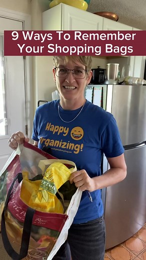 33K views · 1.4K reactions | 9 Ways To Remember Your Reusable Shopping Bags | IOrganize | Facebook