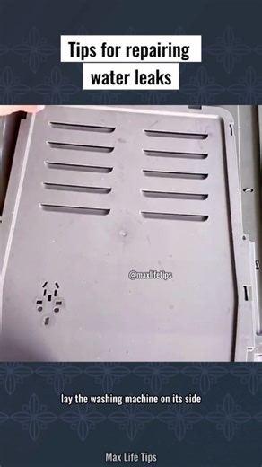 Max Life Tips on Instagram: "Quick Leak Repair Hacks 🚰🛠 Simple tricks to fix faucets, washing machine drains, and shower heads — small tips that save big trouble! #LeakRepair #FaucetFix #WashingMachineDrain #ShowerHeadHacks #Trending🔥"
