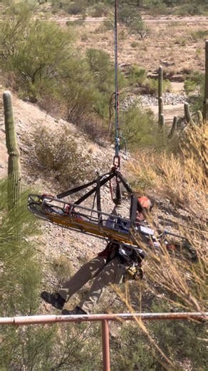 2.2K views · 118 reactions | Last month, Tucson Fire’s Technical Rescue Team participated in a regional rope rescue drill, practicing multiple techniques to safely rescue a “victim” from a 30-foot cliff. Watch as Firefighter Roger Thompson explains what it’s all about and how these drills keep our team prepared for any emergency. | Tucson Fire Department | Facebook