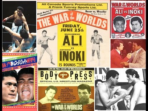 Boxer vs Wrestler: Muhammad Ali & Antonio Inoki A Look Back WWE WWF #wwe #muhammadali #prowrestling