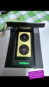 Ak Acro Ca 1000T Noble Brass Gold LE mod with MARS Sixth Element Stickers | Rudiwidjaja Hartono