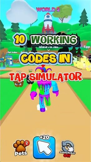 ALL WORKING CODES FOR TAP SIMULATOR IN JANUARY 2026 | ROBLOX TAP SIMULATOR CODES #tapsimulator