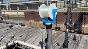 2.6K views · 18 reactions | Respooling made easier with the Bosfab line spoooler. Two sizes and a variety of attachments available. | Vision Quest Sport Fishing | Facebook