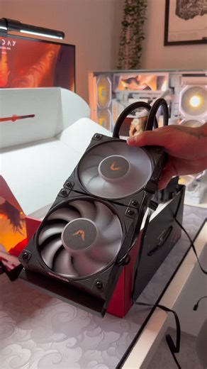 Ry | Gaming Setup Content Creator | Showcasing the Valkyrie V240 Lite AIO CPU Liquid Cooler Big thank you to @my.valkyrie for sending the AIO to me! Link available in my... | Instagram