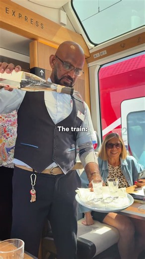 It's just a train ride in Switzerland...