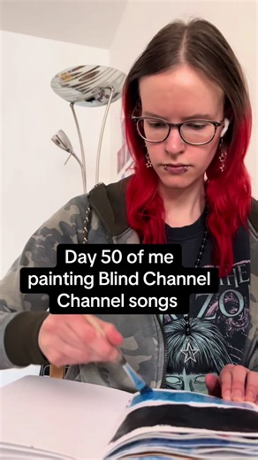 The finish line is getting nearer #blindchannel #fanart #paint #fyp #foryoupage