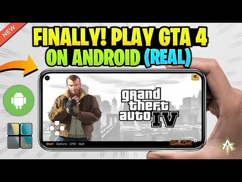 FINALLY! PLAY GTA 4 ON ANDROID IN 2023 🔥 WITH GAMEPLAY