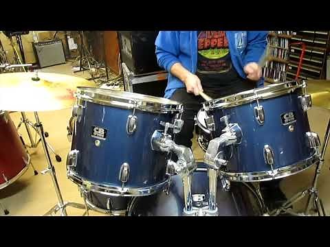 Drum Kit Demo CB Drums and Meteor Cymbals