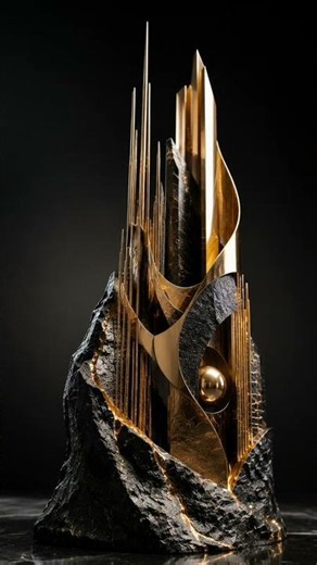 Aurum Ascendere™Monumental Architectural Sculpture