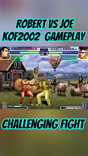 Robert vs Joe | The King of Fighters 2002 Gameplay 🔥 Epic Battle #kof #kof2002 #thekingoffighters