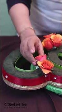 Create your own DIY Heart Shape Floral Foam Flower Arrangement for Valentine Flower Gifting
