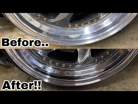 Polishing My Aluminum Wheel Lips
