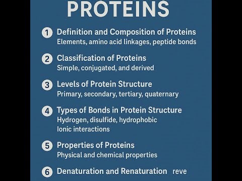Chapter 4 | Proteins and Amino Acids 🧬 | U Satyanarayan | Biochemistry Lecture
