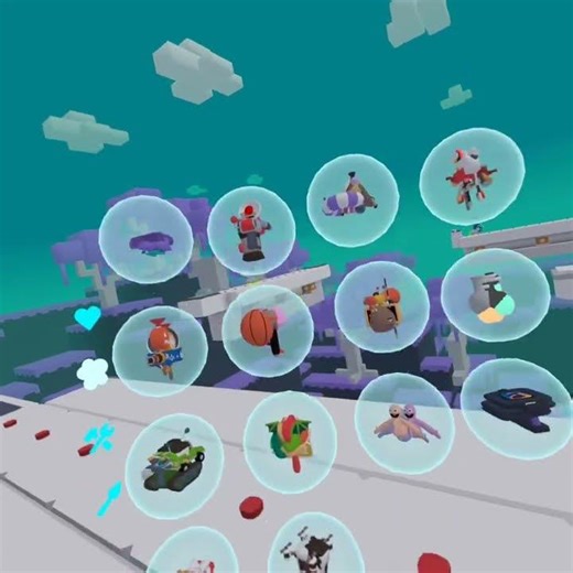 Blowing into smithereens in vr