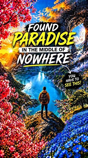 Found Paradise in the Middle of Nowhere #NatureShorts #Relaxing