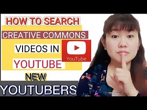 HOW TO SEARCH CREATIVE COMMONS VIDEOS ON YOUTUBE (Very easy how to search creative commons videos )