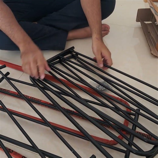 KSP HOME 5-Shelf Metal Shoe Rack Unboxing | Foldable & Sturdy | Amazon Find | #Shorts