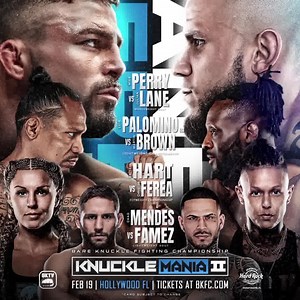 KnuckleMania II is coming to you live on Sat. Feb 19th from the Hardrock Hotel & Casino in Hollywood, FL! Tickets are on sale now! | Bare Knuckle Fighting Championship