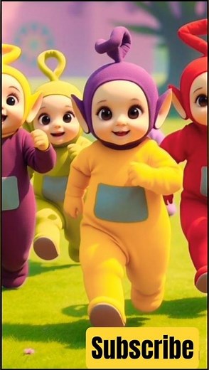 “Teletubbies and the Run Run Gingerbread Boy” 👦 #utubeshorts #animation #shortsfeed #utinni