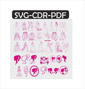 Barbie Svg , Barbie Png, Barbie Logo , Barbie Bundle , Barbie Bundle Svg, Barbie Logo Svg, Barbie - Etsy