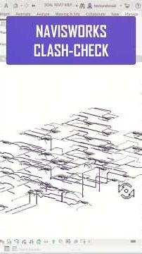 Navisworks Clashcheck #bim #navisworks #clashcheck