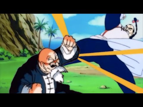 Master Roshi VS Mercenary Tao (COPYRIGHTED VERSION)