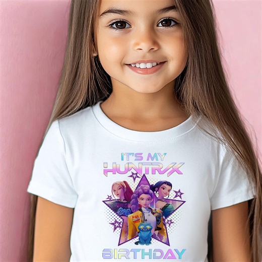 Custom Hun-trix Birthday Girl Shirt - Personalized Anime Tee, - Etsy