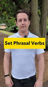 7.9K views · 5.9K reactions | Set – Phrasal Verbs Set off = to begin...