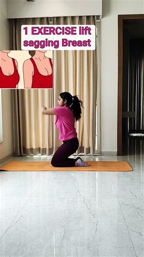 Lift sagging Breast workout ##workoutbenefits ### best exercise video 💯💯💯💯💪