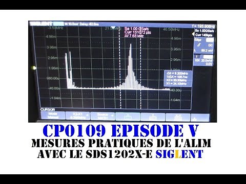 Cyrob: CP0109 Episode V Power Supply Measurement with the Siglent SDS1202X-E