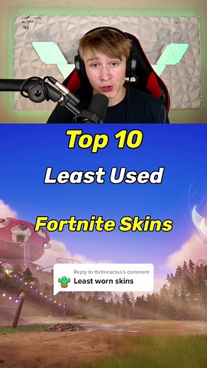 Top 10 Least Used Fortnite Skins Revealed!