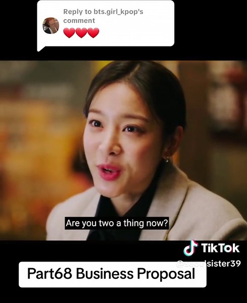 Replying to @bts.girl_kpop Part68 Business proposal #kdrama #kdramatok #fyp #creatorsearchinsights #foryoupage❤️❤️