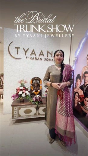 The Bridal Vault opens its heart to Delhi.✨ Join us in Mehrauli till the 30th for an intimate journey through modern bridal craft, colour and pieces destined to stay close. | Tyaani Jewellery | Facebook