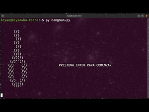 Hangman | Programando el juego del ahorcado en Python