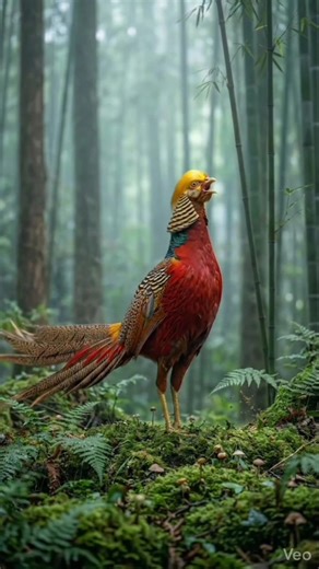 The Most Royal Bird You’ve Ever Seen! 👑 #shorts #birds