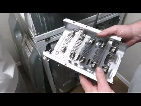 how to change a heating element in a dryer